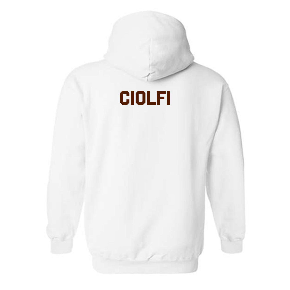 Western Michigan - NCAA Women's Gymnastics : Isabella Ciolfi - Classic Shersey Hooded Sweatshirt-1
