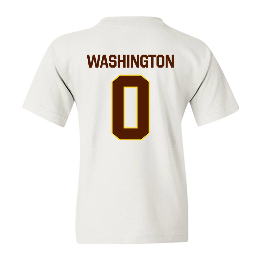 Western Michigan - NCAA Men's Basketball : Jaylen Washington - Classic Shersey Youth T-Shirt-1