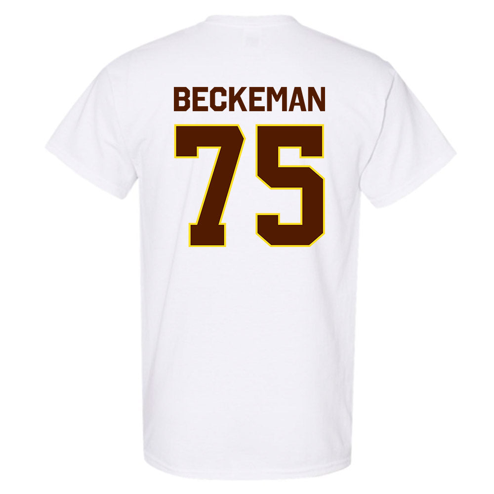 Western Michigan - NCAA Football : Spencer Beckeman - Classic Shersey T-Shirt-1