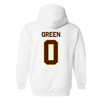 Western Michigan - NCAA Football : AJ Green - Classic Shersey Hooded Sweatshirt-1