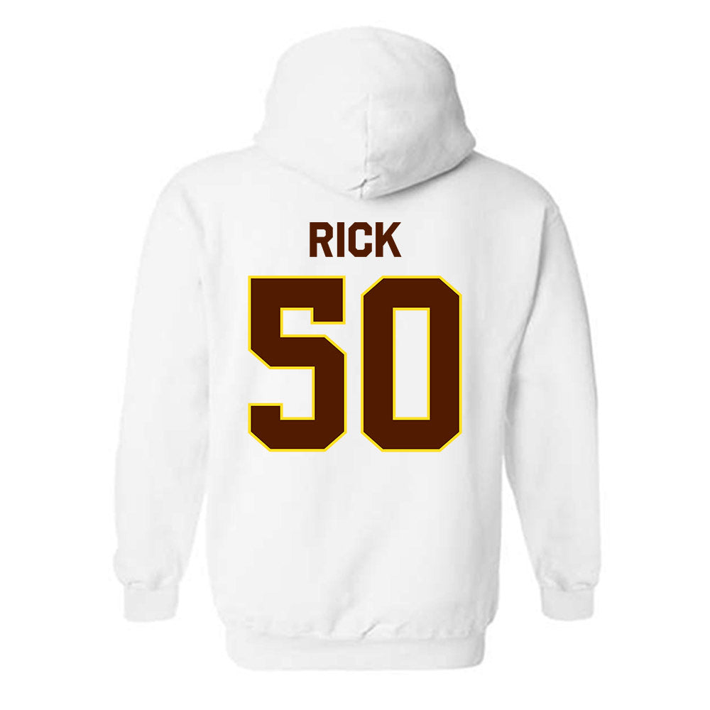 Western Michigan - NCAA Baseball : Lucas Rick - Classic Shersey Hooded Sweatshirt-1