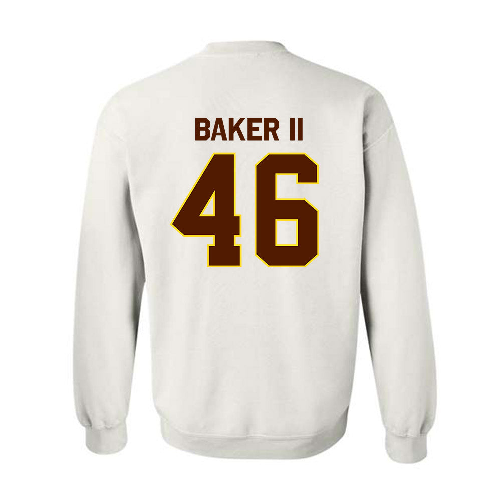 Western Michigan - NCAA Football : Max Baker II - Classic Shersey Crewneck Sweatshirt-1