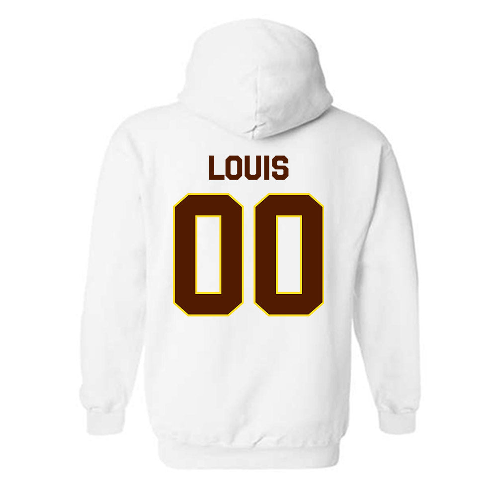 Western Michigan - NCAA Football : Amarian Louis - Classic Shersey Hooded Sweatshirt-1
