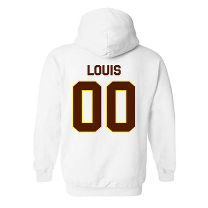 Western Michigan - NCAA Football : Amarian Louis - Classic Shersey Hooded Sweatshirt-1