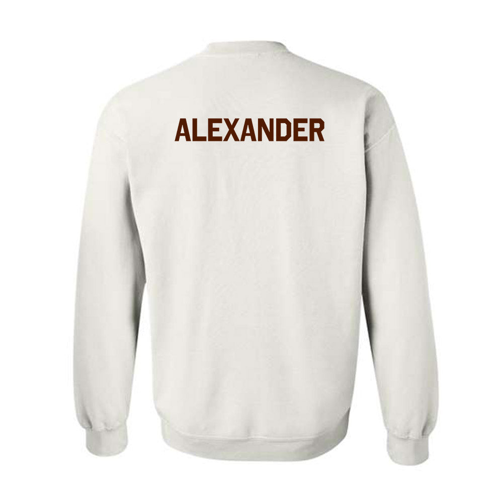 Western Michigan - NCAA Football : Blair Alexander - Classic Shersey Crewneck Sweatshirt-1