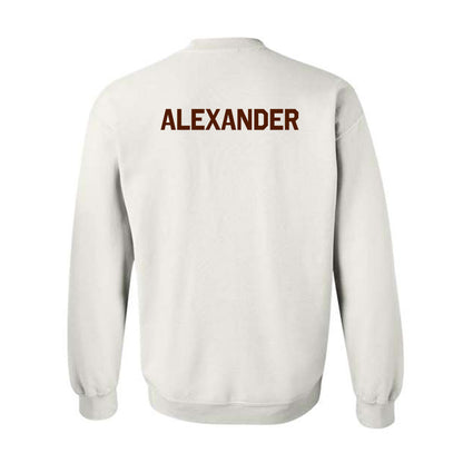 Western Michigan - NCAA Football : Blair Alexander - Classic Shersey Crewneck Sweatshirt-1