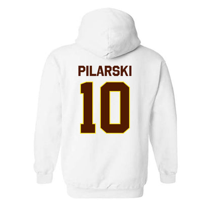 Western Michigan - NCAA Baseball : Mason Pilarski - Classic Shersey Hooded Sweatshirt-1