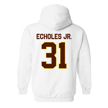 Western Michigan - NCAA Football : DeJuan Echoles Jr. - Classic Shersey Hooded Sweatshirt-1