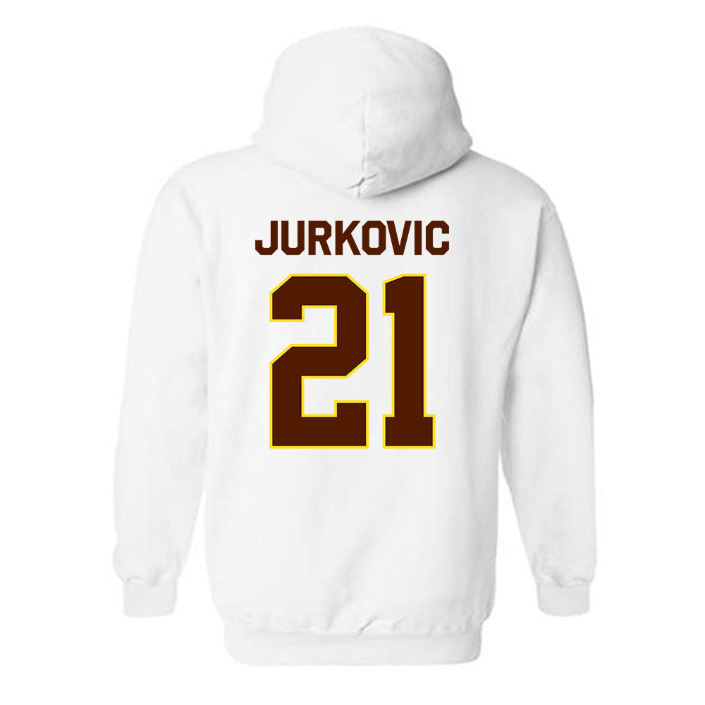 Western Michigan - NCAA Women's Volleyball : Mia Jurkovic - Classic Shersey Hooded Sweatshirt-1