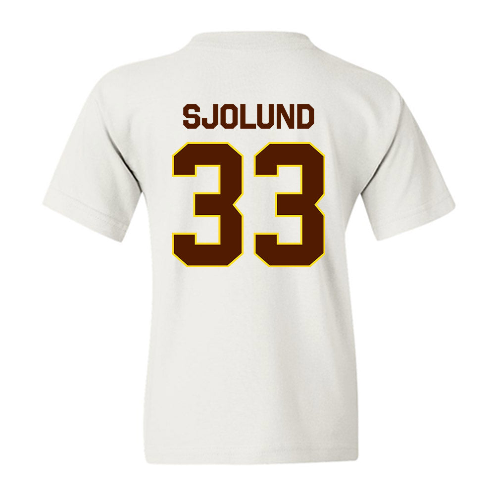 Western Michigan - NCAA Men's Ice Hockey : Samuel Sjolund - Classic Shersey Youth T-Shirt-1