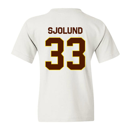 Western Michigan - NCAA Men's Ice Hockey : Samuel Sjolund - Classic Shersey Youth T-Shirt-1