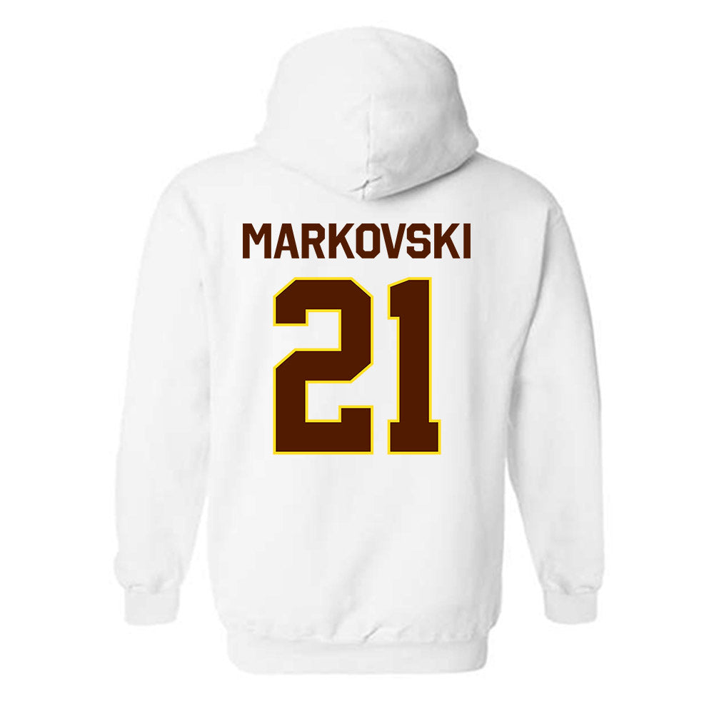 Western Michigan - NCAA Men's Soccer : Alek Markovski - Classic Shersey Hooded Sweatshirt-1