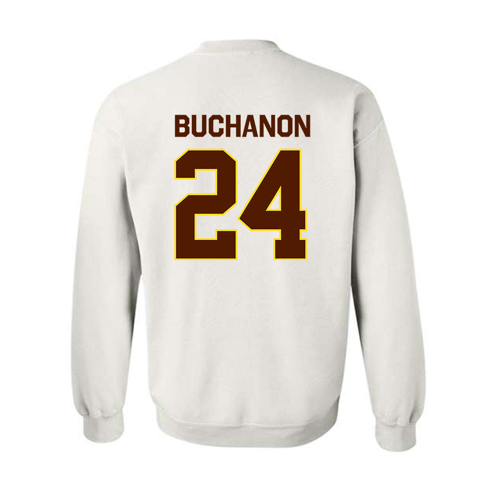 Western Michigan - NCAA Women's Basketball : Kaylyn Buchanon - Classic Shersey Crewneck Sweatshirt-1