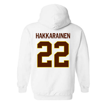 Western Michigan - NCAA Men's Ice Hockey : Iiro Hakkarainen - Classic Shersey Hooded Sweatshirt-1