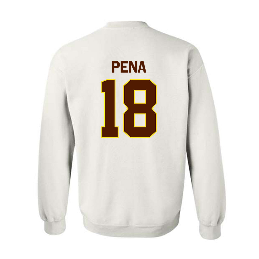 Western Michigan - NCAA Baseball : Diego Pena - Classic Shersey Crewneck Sweatshirt-1