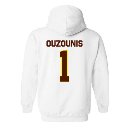 Western Michigan - NCAA Men's Soccer : Alessandro Ouzounis - Classic Shersey Hooded Sweatshirt-1
