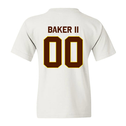 Western Michigan - NCAA Football : Max Baker II - Classic Shersey Youth T-Shirt-1