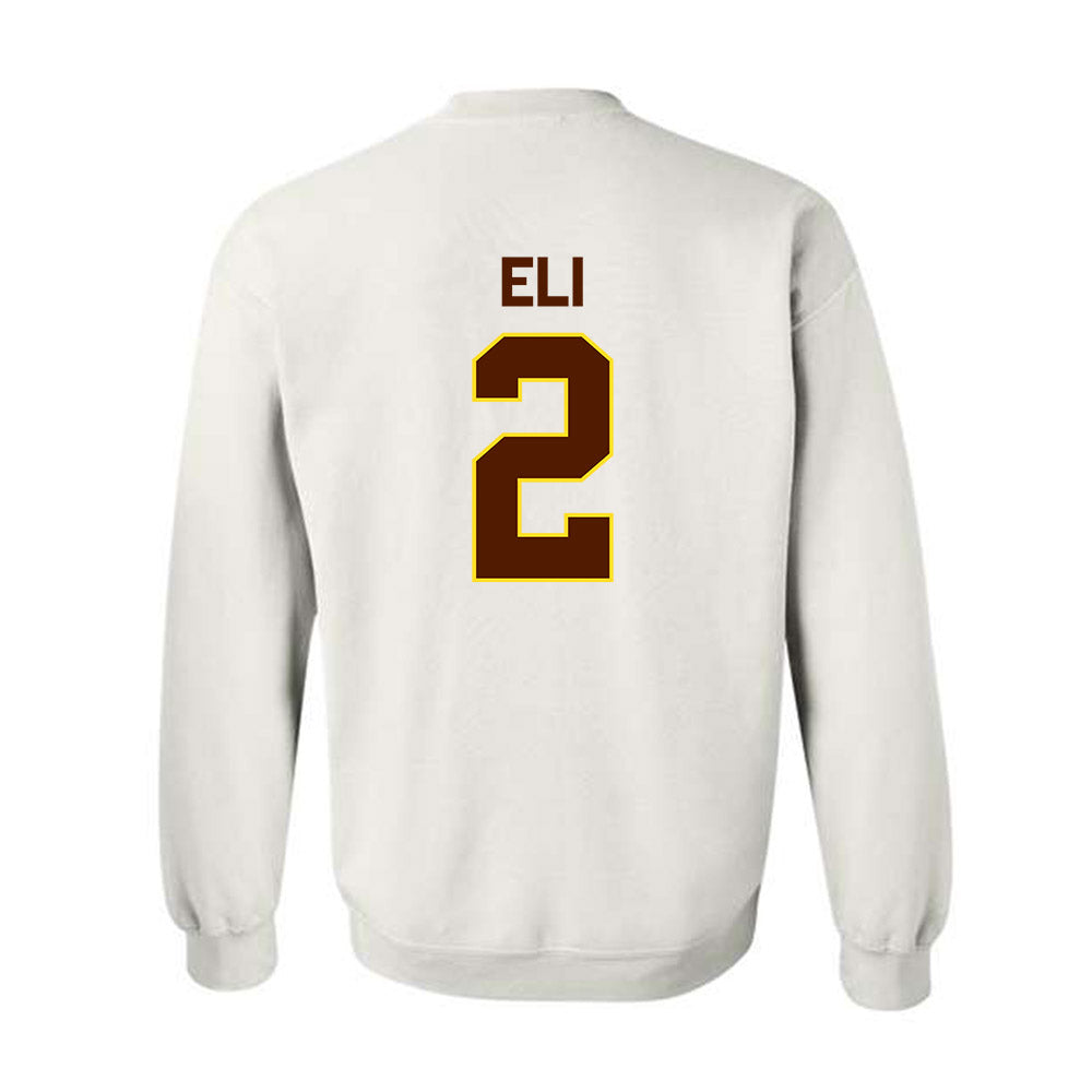 Western Michigan - NCAA Men's Basketball : Joshua Eli - Classic Shersey Crewneck Sweatshirt-1