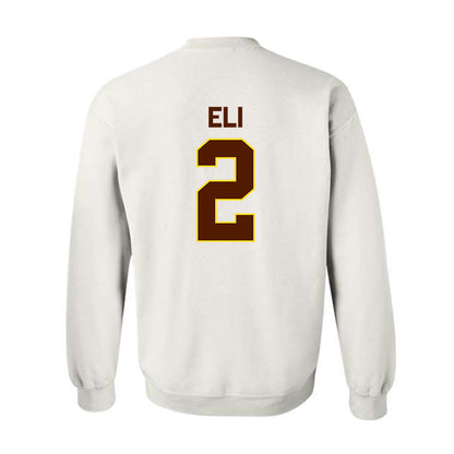 Western Michigan - NCAA Men's Basketball : Joshua Eli - Classic Shersey Crewneck Sweatshirt-1