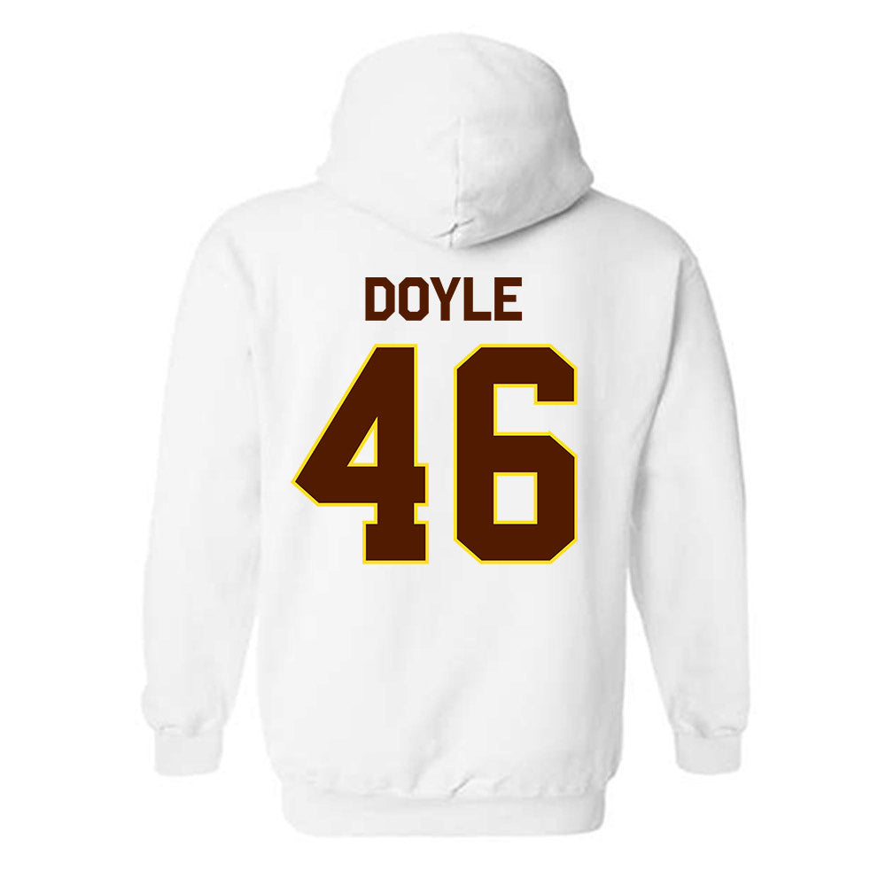 Western Michigan - NCAA Football : Drew Doyle - Classic Shersey Hooded Sweatshirt-1