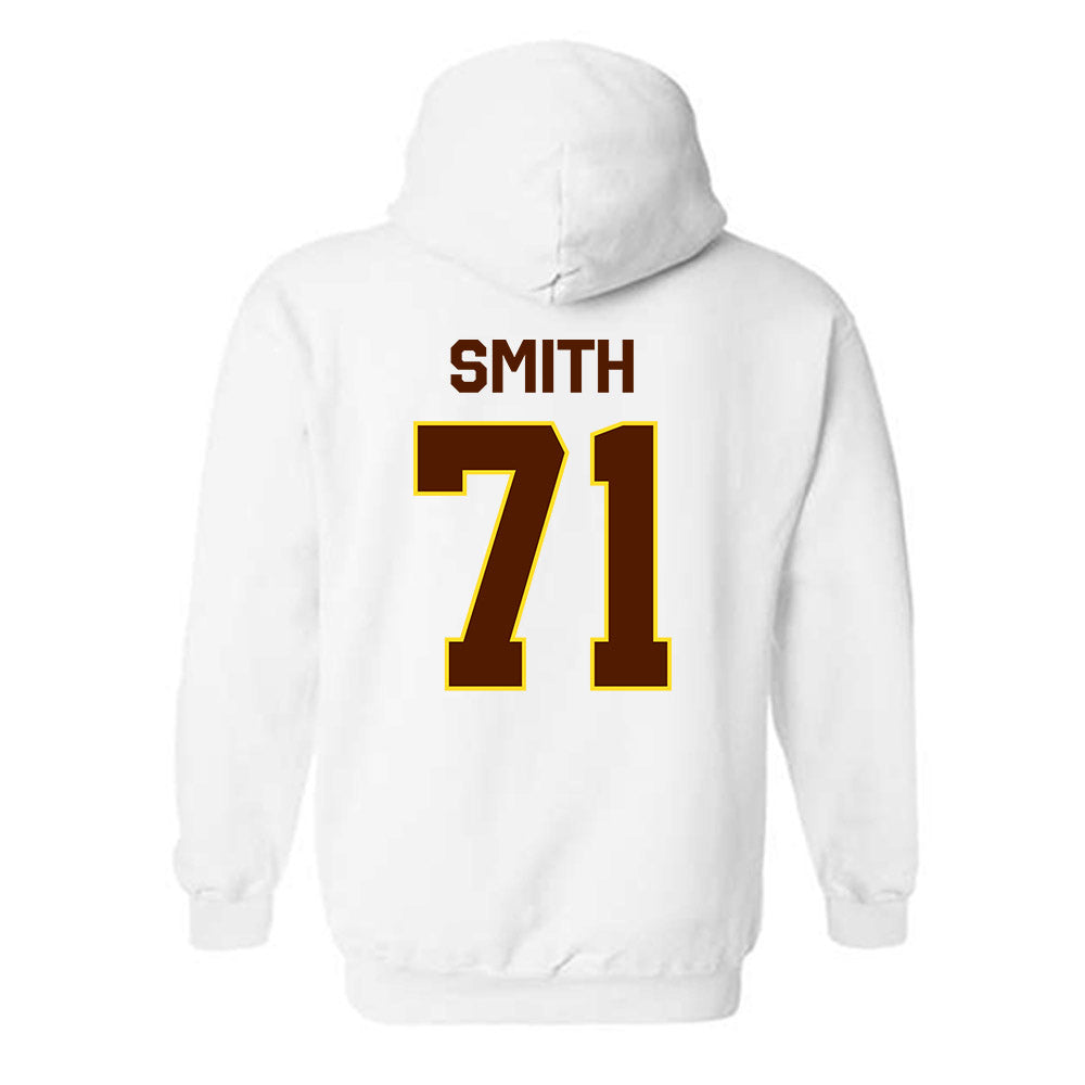 Western Michigan - NCAA Football : Brandon Smith - Classic Shersey Hooded Sweatshirt-1