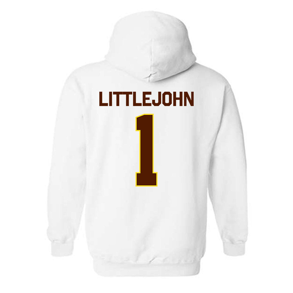 Western Michigan - NCAA Football : Emazon Littlejohn - Classic Shersey Hooded Sweatshirt-1