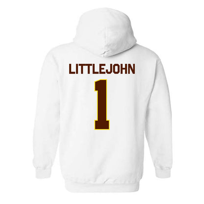 Western Michigan - NCAA Football : Emazon Littlejohn - Classic Shersey Hooded Sweatshirt-1