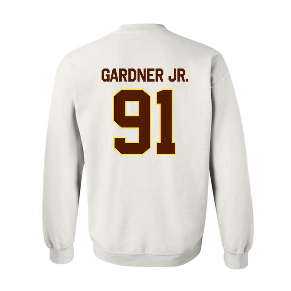 Western Michigan - NCAA Football : Scoop Gardner Jr. - Classic Shersey Crewneck Sweatshirt-1