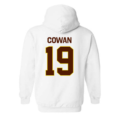 Western Michigan - NCAA Men's Ice Hockey : Bobby Cowan - Classic Shersey Hooded Sweatshirt-1