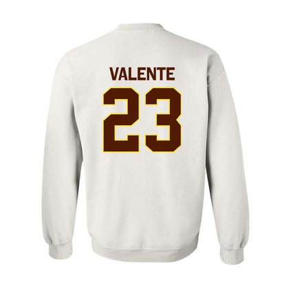 Western Michigan - NCAA Men's Ice Hockey : Liam Valente - Classic Shersey Crewneck Sweatshirt-1