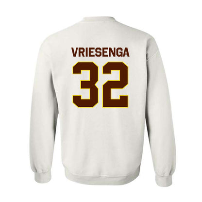 Western Michigan - NCAA Baseball : Zach Vriesenga - Classic Shersey Crewneck Sweatshirt-1