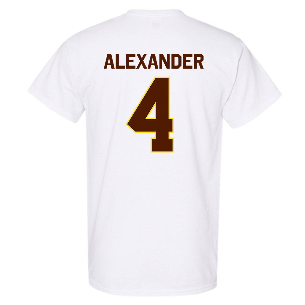Western Michigan - NCAA Football : Austin Alexander - Classic Shersey T-Shirt-1