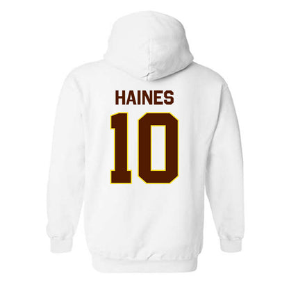 Western Michigan - NCAA Football : Teegan Haines - Classic Shersey Hooded Sweatshirt-1