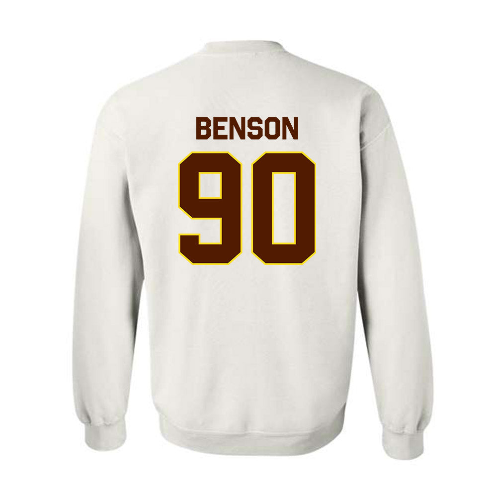 Western Michigan - NCAA Football : Jori Benson - Classic Shersey Crewneck Sweatshirt-1