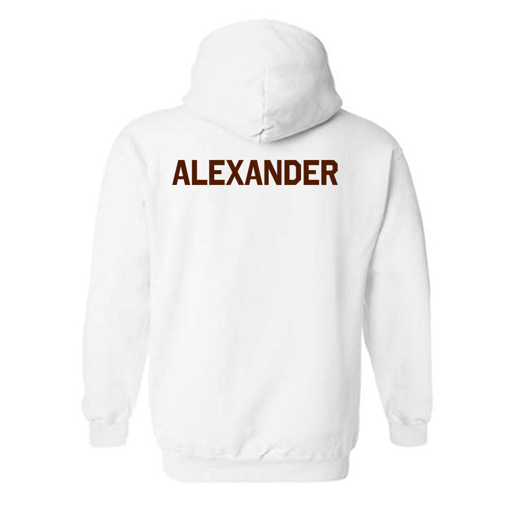 Western Michigan - NCAA Football : Blair Alexander - Classic Shersey Hooded Sweatshirt-1