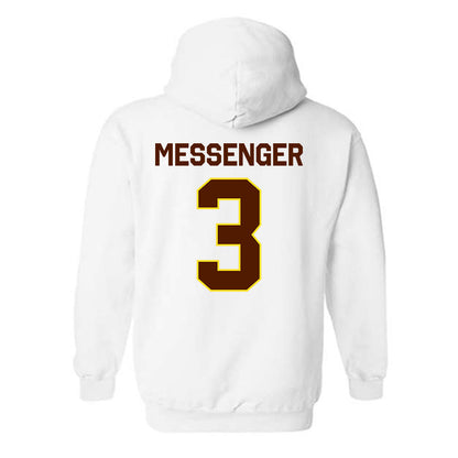 Western Michigan - NCAA Women's Volleyball : Riley Messenger - Classic Shersey Hooded Sweatshirt-1