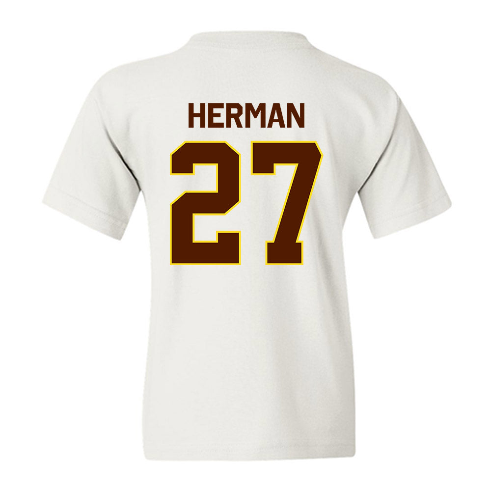 Western Michigan - NCAA Softball : Hannah Herman - Classic Shersey Youth T-Shirt-1