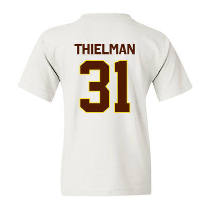 Western Michigan - NCAA Baseball : Avery Thielman - Classic Shersey Youth T-Shirt-1