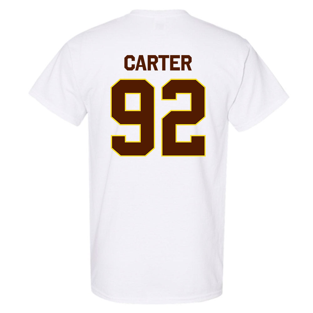 Western Michigan - NCAA Football : Gian Carter - Classic Shersey T-Shirt-1