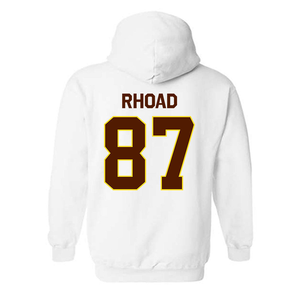 Western Michigan - NCAA Football : Brady Rhoad - Classic Shersey Hooded Sweatshirt-1