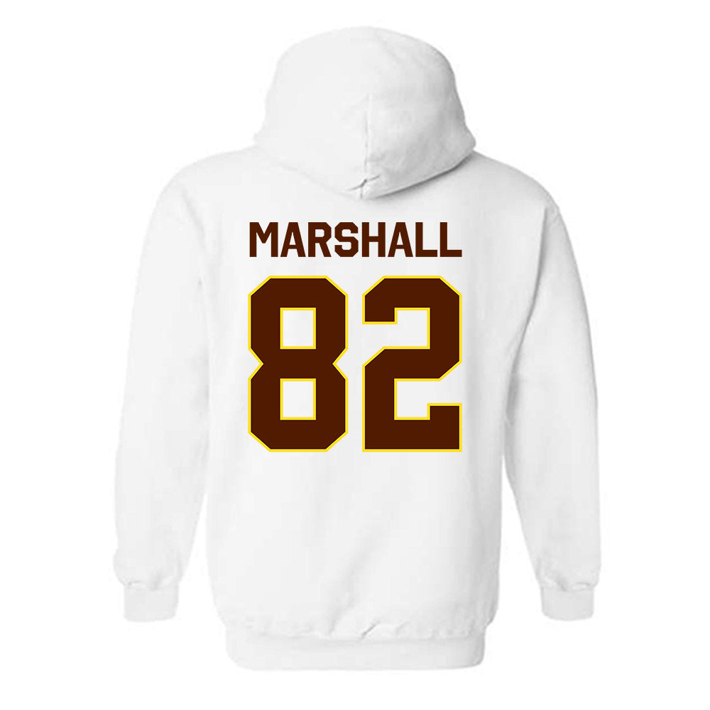Western Michigan - NCAA Football : Terence Marshall - Classic Shersey Hooded Sweatshirt-1