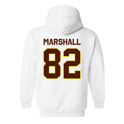 Western Michigan - NCAA Football : Terence Marshall - Classic Shersey Hooded Sweatshirt-1