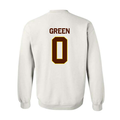 Western Michigan - NCAA Football : AJ Green - Classic Shersey Crewneck Sweatshirt-1