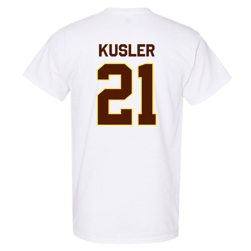 Western Michigan - NCAA Men's Ice Hockey : Ryan Kusler - Classic Shersey T-Shirt-1