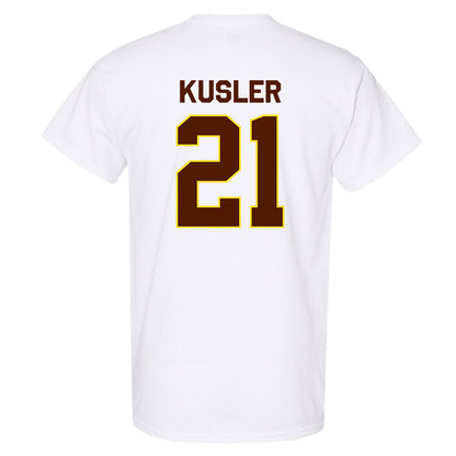 Western Michigan - NCAA Men's Ice Hockey : Ryan Kusler - Classic Shersey T-Shirt-1