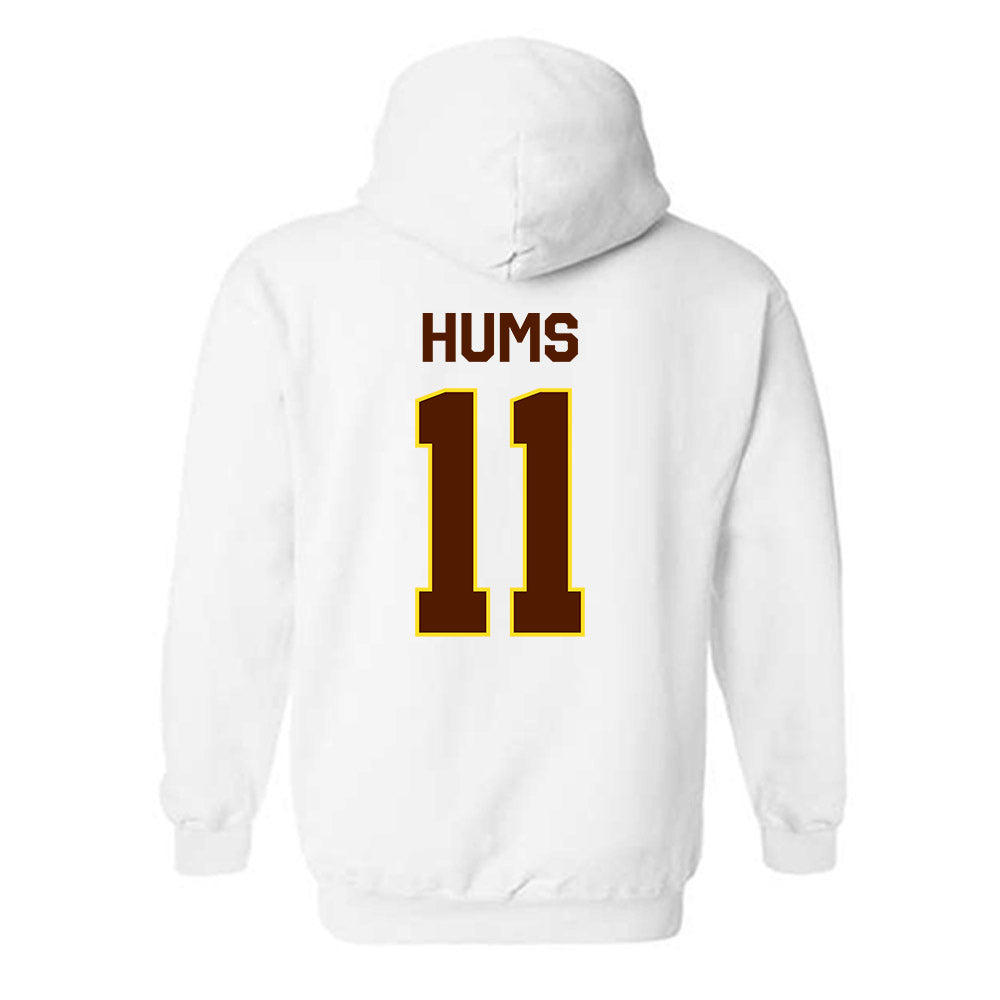 Western Michigan - NCAA Baseball : Cooper Hums - Classic Shersey Hooded Sweatshirt-1