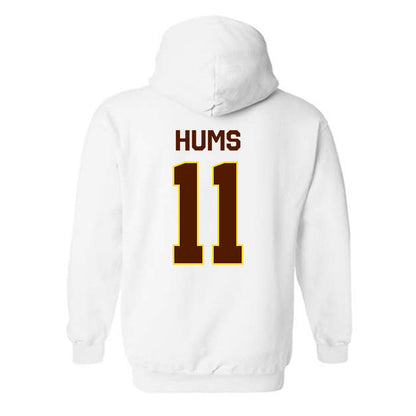 Western Michigan - NCAA Baseball : Cooper Hums - Classic Shersey Hooded Sweatshirt-1