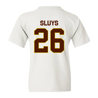 Western Michigan - NCAA Men's Ice Hockey : Jamison Sluys - Classic Shersey Youth T-Shirt-1