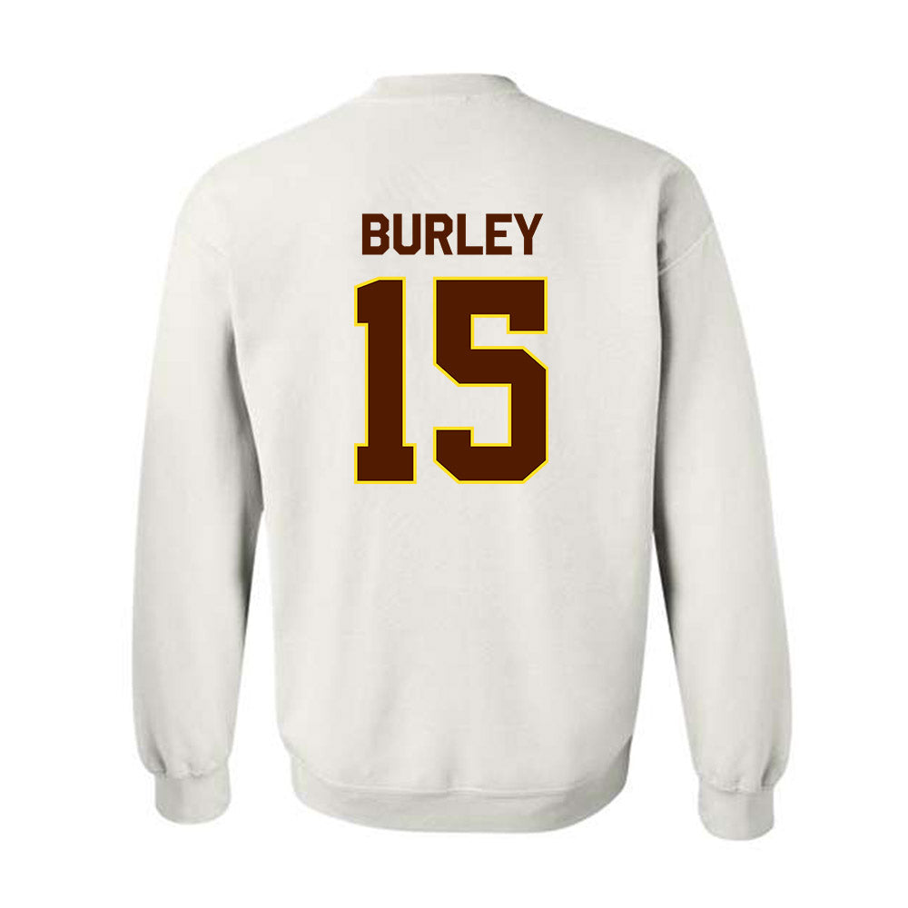 Western Michigan - NCAA Football : KJ Burley - Classic Shersey Crewneck Sweatshirt-1