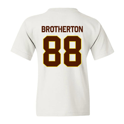 Western Michigan - NCAA Football : Ryan Brotherton - Classic Shersey Youth T-Shirt-1